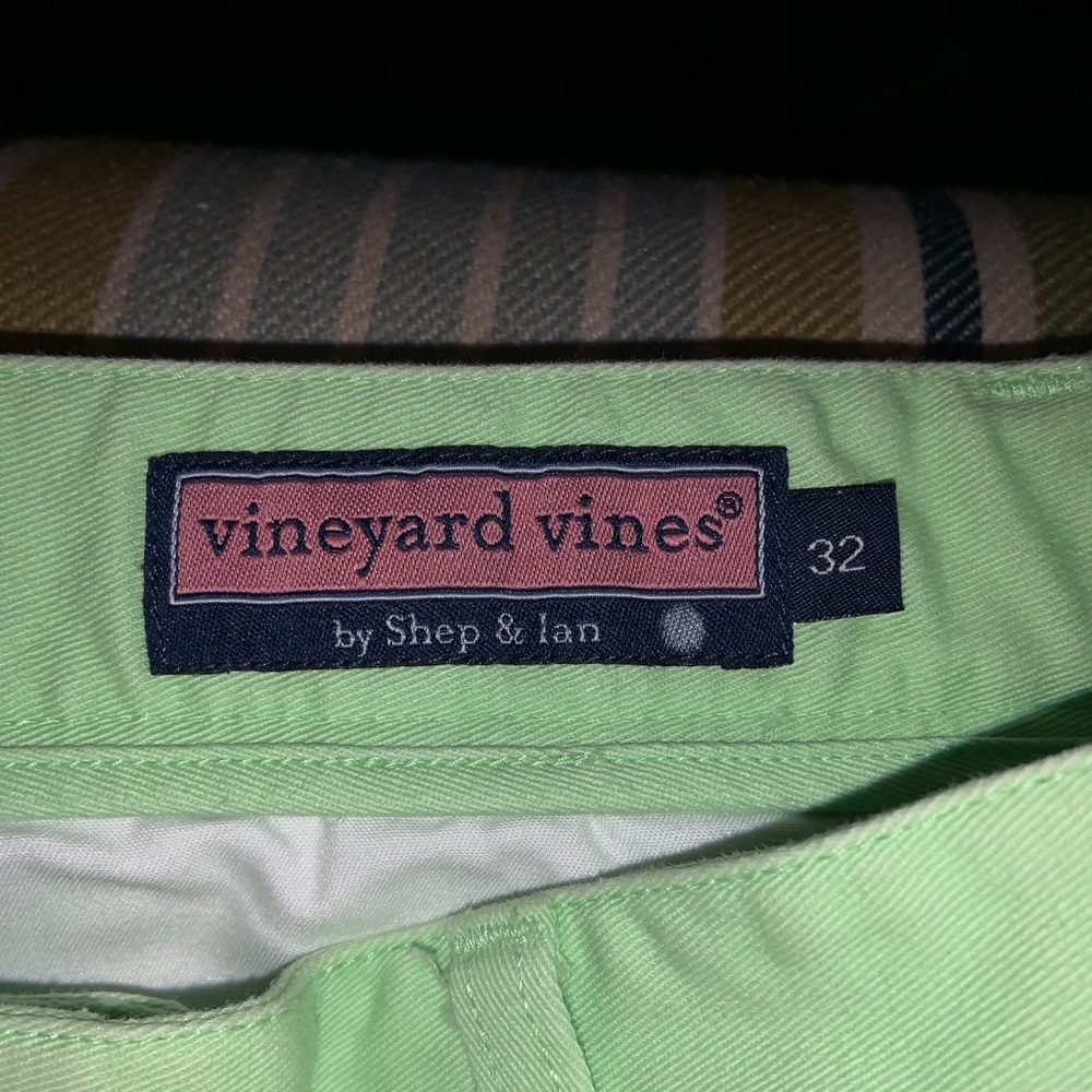 Lime Green Vineyard Vines Club Shorts